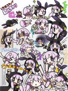 結月ゆかり穏・凛LINEスタンプ発売開始!