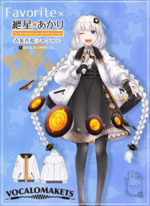 ボイスロイド　紲星あかり デカアクリルキーホルダー　公式　ボーカロイド 公認コラボ】「VOCALOID6 AI 紲星あかり」発売イベントで販売